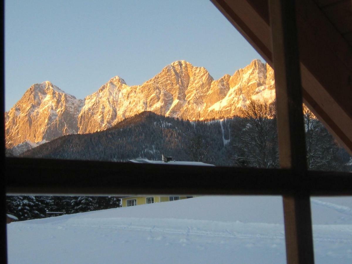 Blockhaus Royer Apartman Ramsau am Dachstein Kültér fotó
