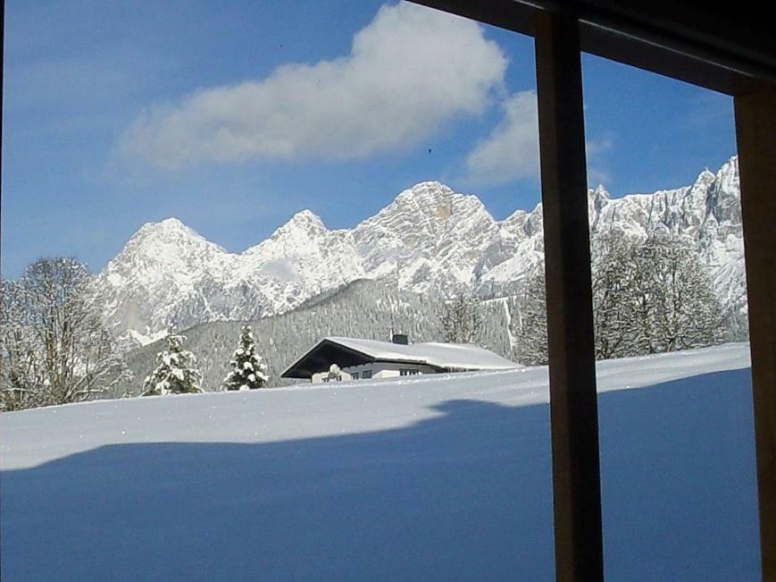 Blockhaus Royer Apartman Ramsau am Dachstein Kültér fotó