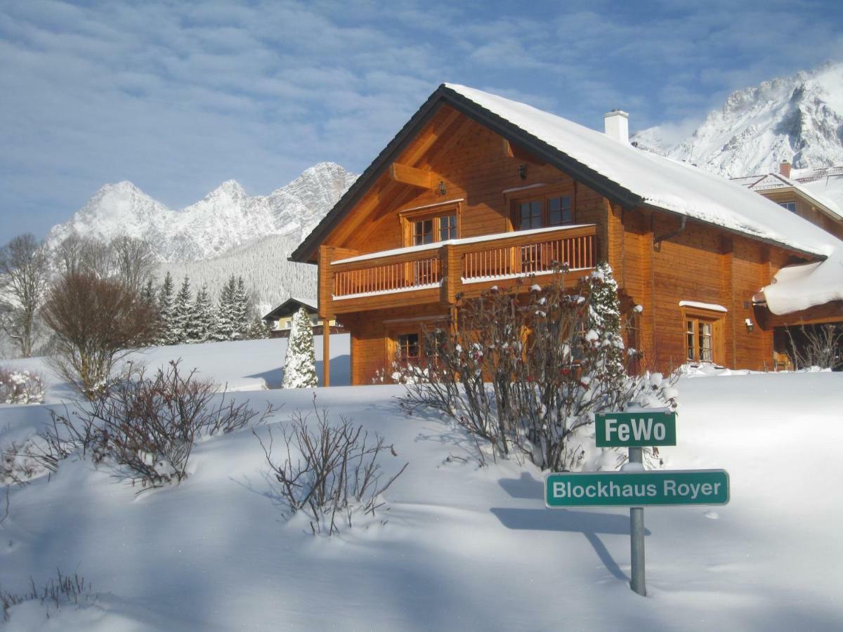 Blockhaus Royer Apartman Ramsau am Dachstein Kültér fotó
