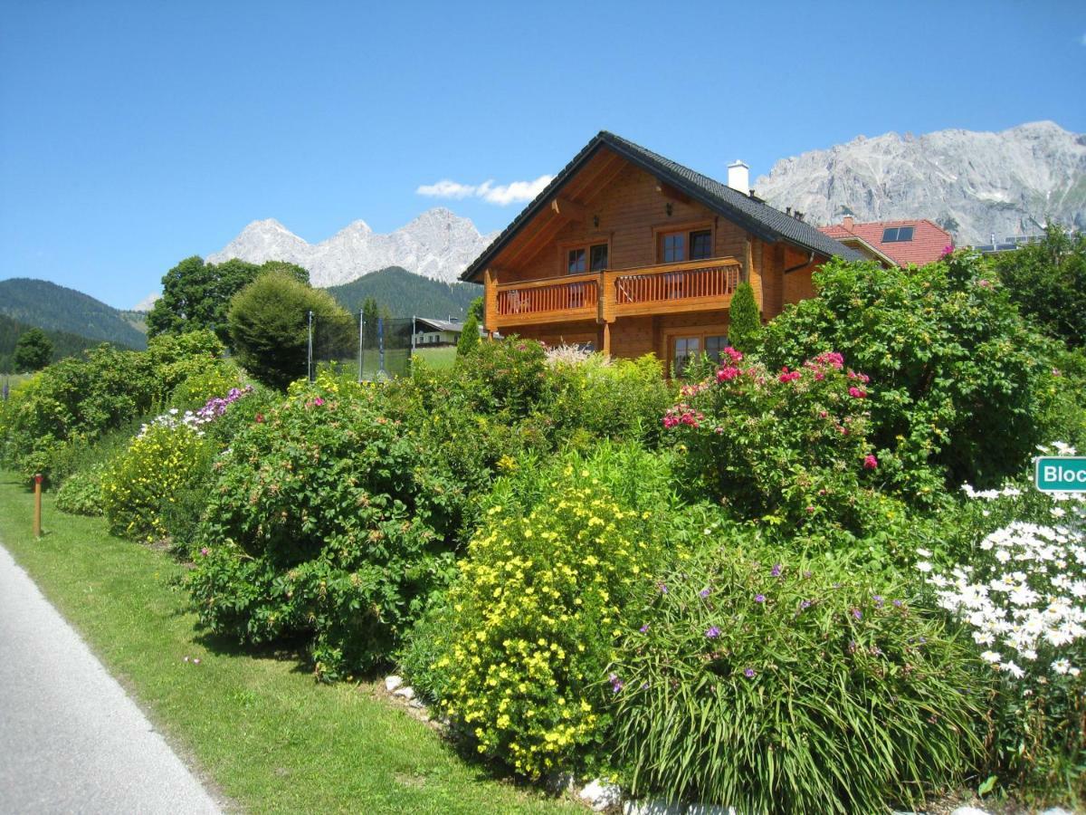 Blockhaus Royer Apartman Ramsau am Dachstein Kültér fotó